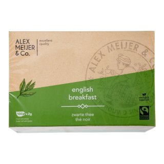 Theezakje engelse melange, FT Pak 100 stuks x 2 gram