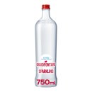 Natuurlijk mineraalwater bruisend 6 flessen x 75 cl