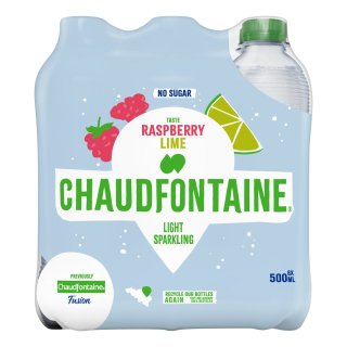 Framboos limoen 6 petflesjes x 50 cl