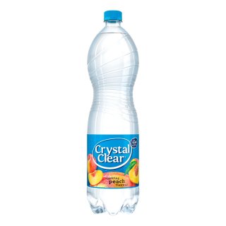 Peach 6 petflessen x 1,5 liter