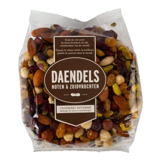 Cranberry notenmix Zak 500 gram