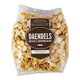 Amandel split, ongezouten Zak 500 gram