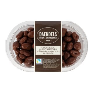 Chocolade jumbo rozijnen Cup 225 gram