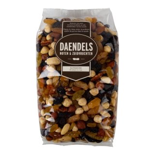 Elitehaver mix van rauwe noten en rozijnen Zak 1 kilo