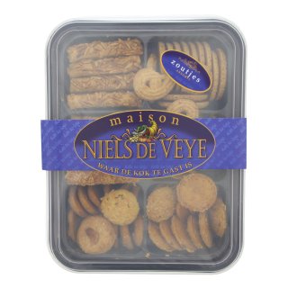 Zoute koekjes assortiment Bak 650 gram