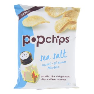Chips seasalt, vegetarisch-vegan-glutenvrij-lactosevrij 21 zakjes x 23 gram