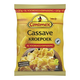 Kroepoek cassave Zak 120 gram
