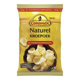 Kroepoek klein naturel Zak 120 gram