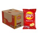 Naturel chips 8 zakken x 175 gram