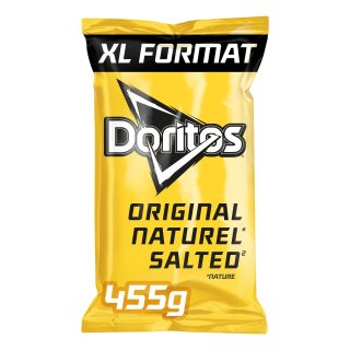 Dippas naturel chips Zak 455 gram