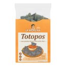 Totopos blauwe maïs tortilla chips Zak 150 gram