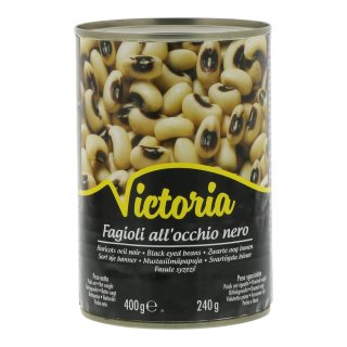 Black eye beans Krimpfolie 3 blikken x 400 gram