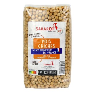 Kikkererwten Zak (Kichererbsen, 1kg Beutel)