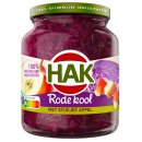 HAK Rode kool met appel (Rotkohl, 12x370ml Glas)