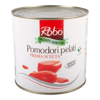 Tomaten gepeld Blik 2,5 kilo