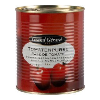 Tomatenpuree dubbel geconcentreerd 6 blikken x 850 gram
