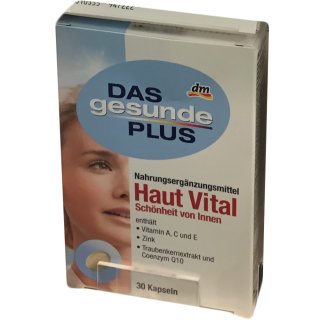 DAS gesunde PLUS Haut Vital Kapseln (30St)