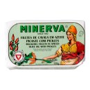 Makreel met groente in pikante olijfolie Blik 120 gram