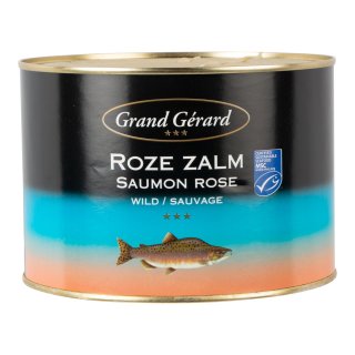 Roze zalm wilde fancy, MSC Blik 1,7 kilo