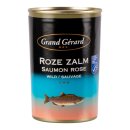 Roze zalm wilde fancy, MSC 3 blikken x 418 gram
