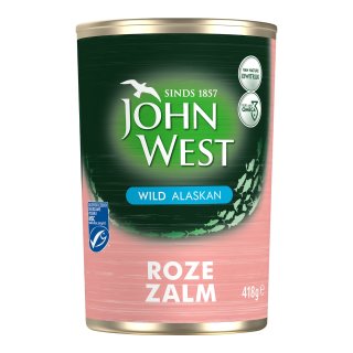 Roze zalm, MSC 6 blikken x 418 gram