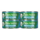 Tonijnstukken in water 4 blikken x 145 gram