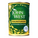 Tonijnstukken in zonnebloemolie 3 blikken x 400 gram