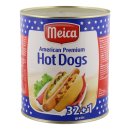 Meica American premium Hot Dogs (1,6kg Dose)