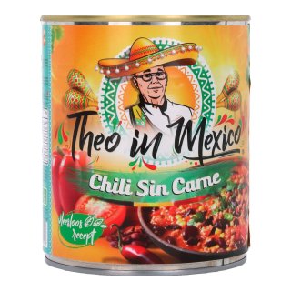 Chili sin carne Blik 850 gram