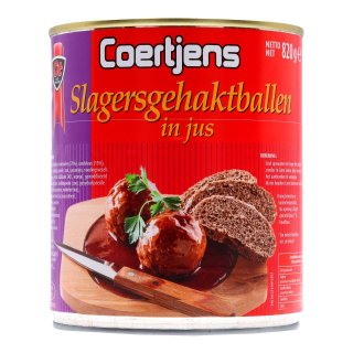 Gehaktballen jus Blik 820 gram
