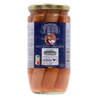Kip hot dog 3 potten x 815 gram