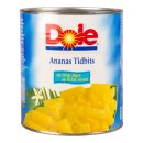 Ananas tidbits op sap Blik 3 liter