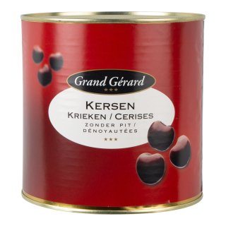 Kersen zonder pit Blik 3 liter
