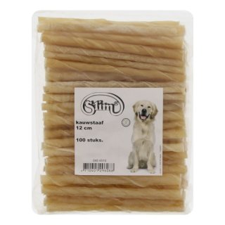 Kauwstaaf dun 12 cm Zak 100 stuks