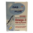 DAS gesunde PLUS Omega 3 1000mg Kapseln (60 Stck.)