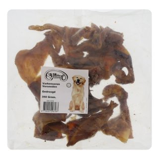 Varkensoren gedroogd, versneden Zak 5 stuks x 70 gram