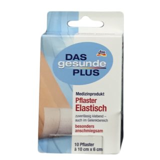 DAS gesunde PLUS Pflaster Elastisch 10cmx6cm (10 Stck.)