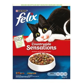 Kattenvoer droog countryside sensations Pak 1 kilo