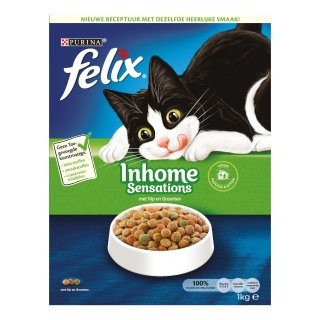 Kattenvoer droog inhome sensations Pak 1 kilo