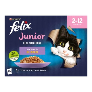 Kattenvoer elke dag feest kitten Multipack 1,02 kilo