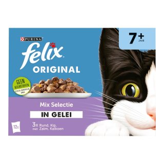 Kattenvoer pouch senior Multipack 1,02 kilo