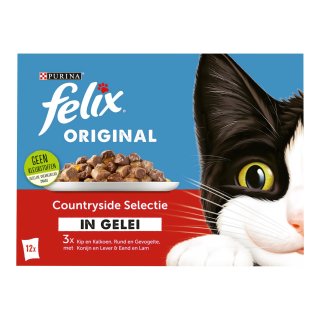 Kattenvoer pouch vlees Multipack 1,02 kilo