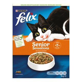 Kattenvoer senior sensations Pak 1 kilo