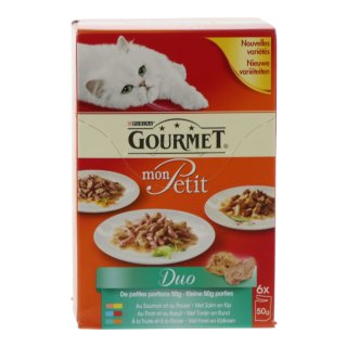 Mon petit duo vlees-vis Doos 6 stuks x 50 gram