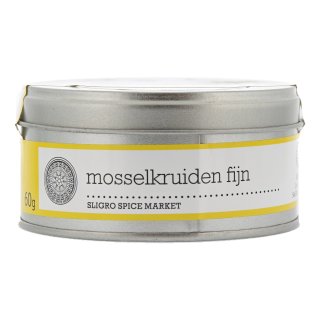 Mosselkruiden fijn Blik 60 gram
