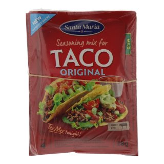 Taco kruidenmix 5 zakjes x 28 gram