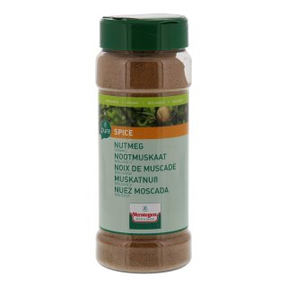 Bio nootmuskaat gemalen, BIO Pot 300 gram
