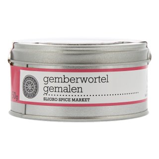 Gemberwortel gemalen Blik 50 gram