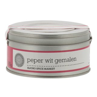 Peper wit gemalen Blik 80 gram