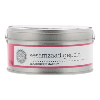 Sesamzaad gepeld Blik 90 gram
